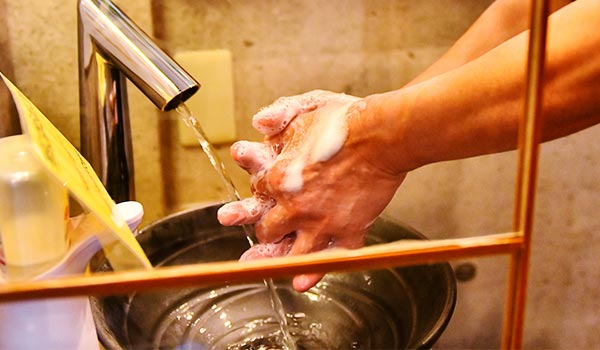 手洗い・消毒